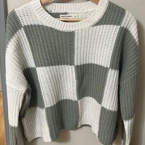 Checkered Sweater